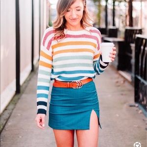 Multicolor striped sweater (ON HOLD)